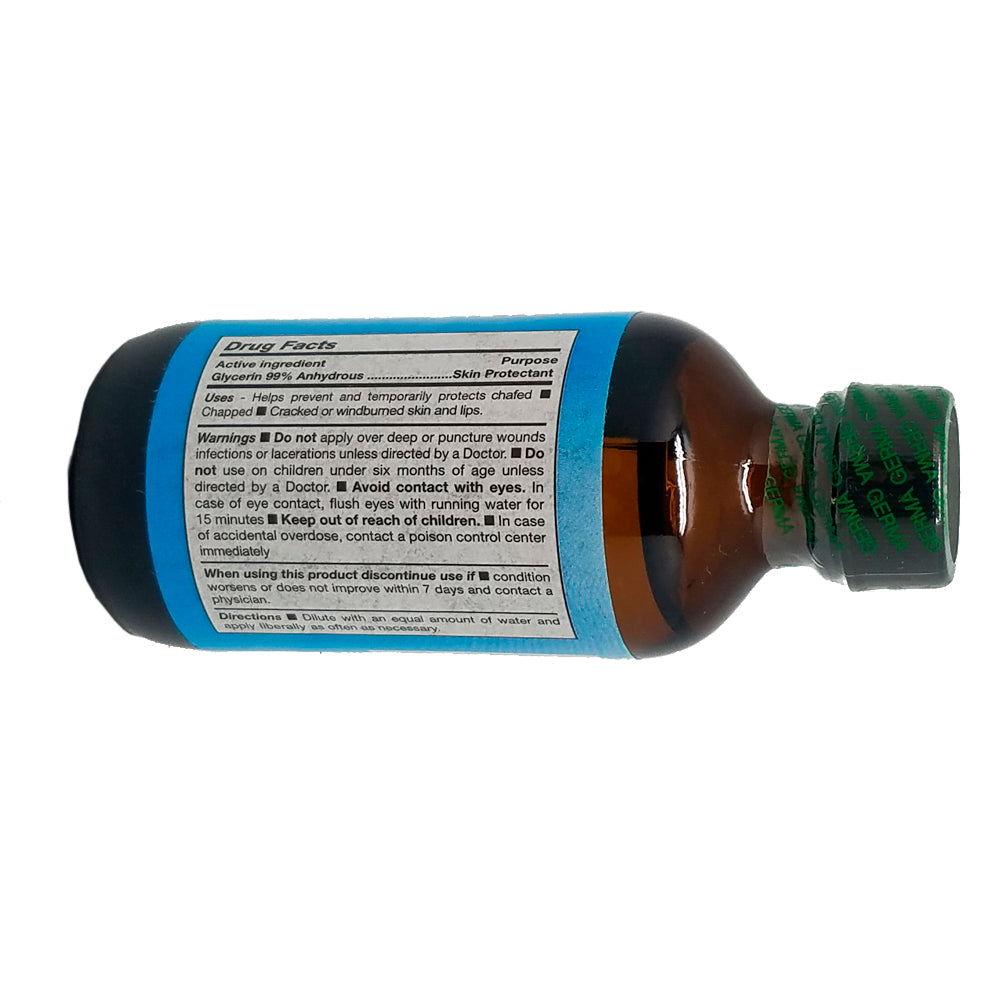 Germa Vegetable Glycerin Emollient/Glicerina Vegetal Emoliente Natural 2oz - SotoDeals