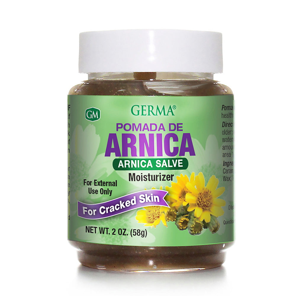 Germa Arnica Ointment, Pain Relief/Pomada de Arnica, Alivio de Dolor - Black 2oz - SotoDeals