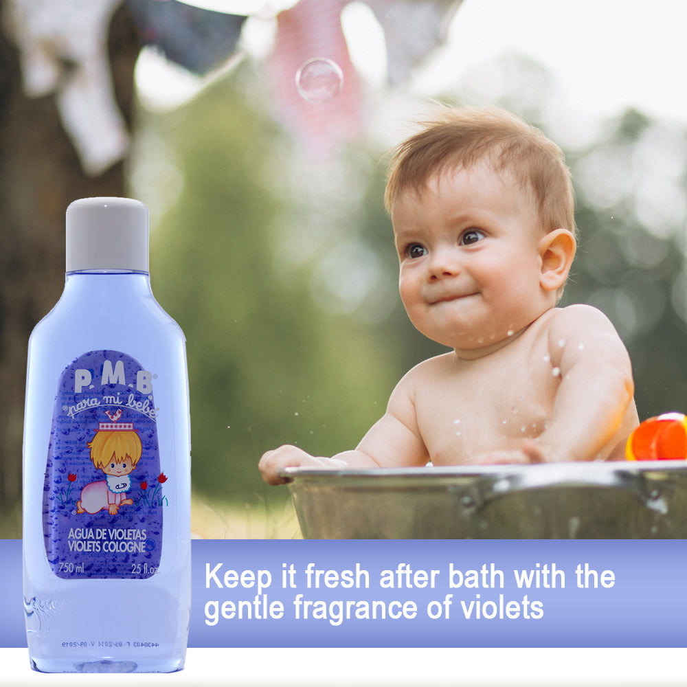PMB Para Mi Bebe Violet Cologne/ Colonia Violeta 25 oz - SotoDeals