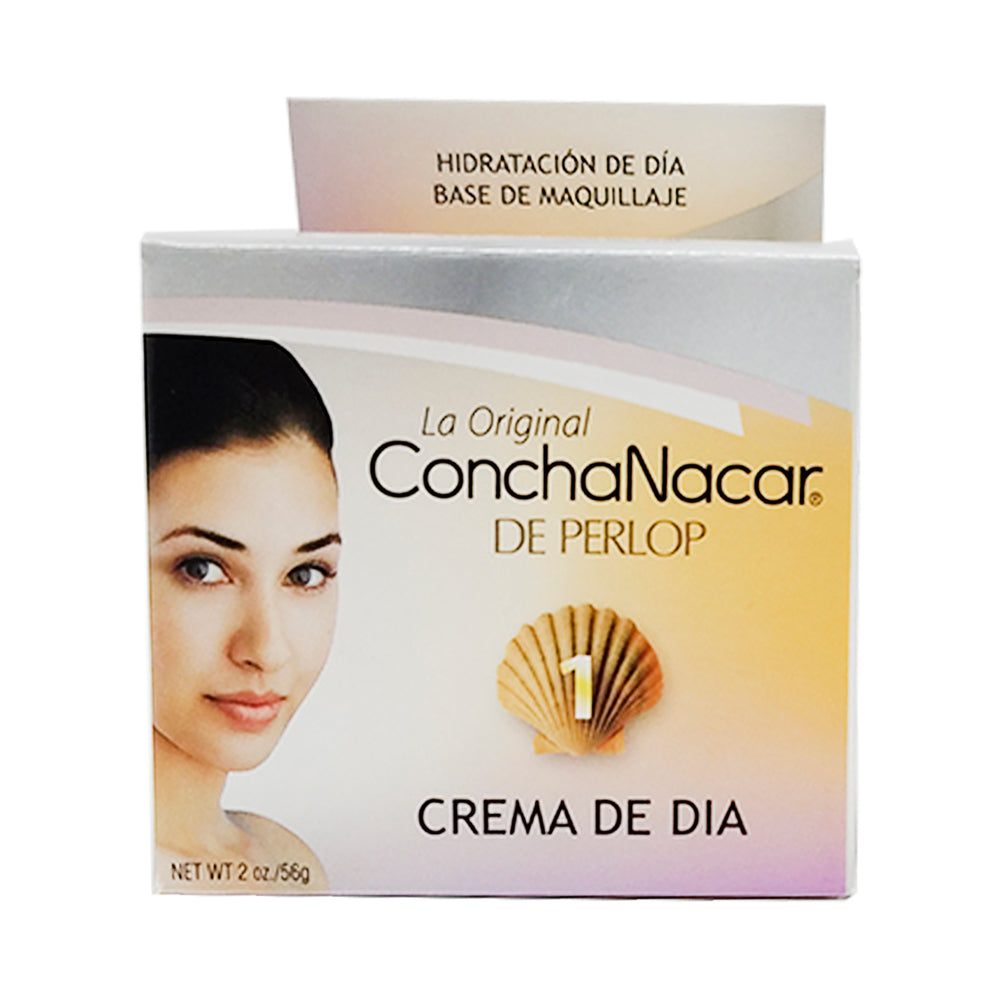 ConchaNacar De Perlop Crema de Dia #1, 2 Oz / 56 G. Pack of 3