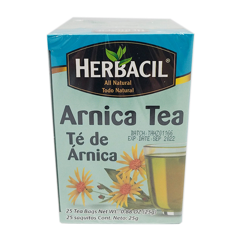 Herbacil Arnica Tea 25-Bags 0.88 Oz / 25 g. Pack of 5