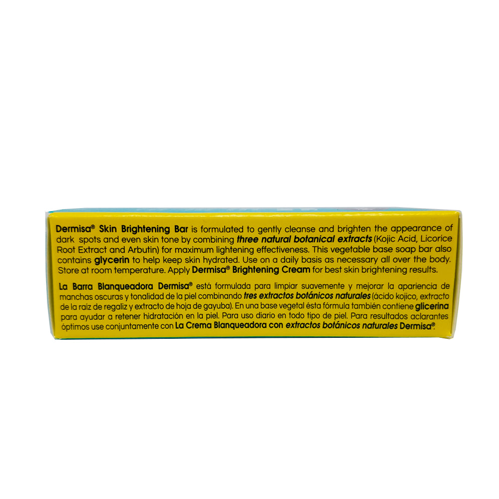 Dermisa Brightening Bar 3 Oz / 85 g. Pack of 3