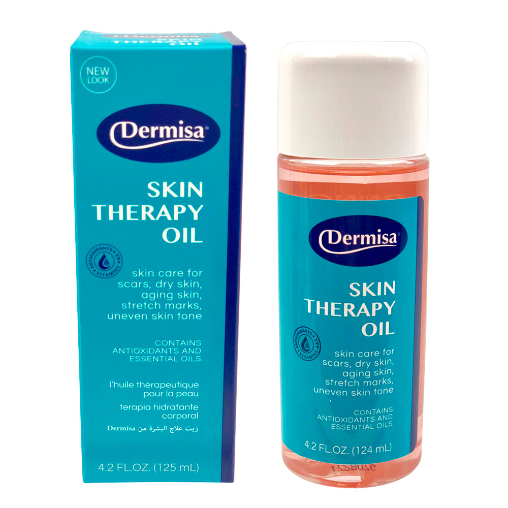 Dermisa Anti-Wrinkle Cream Cell 1.5 Oz / 42 G. + Dermisa Skin Therapy Oil 4.2 Fl Oz / 125 ml.