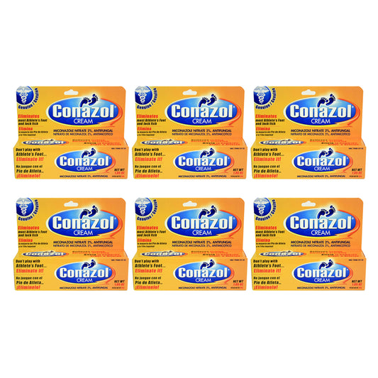 Conazol Antifungal 2% Cream 30 gr - Pack of 6