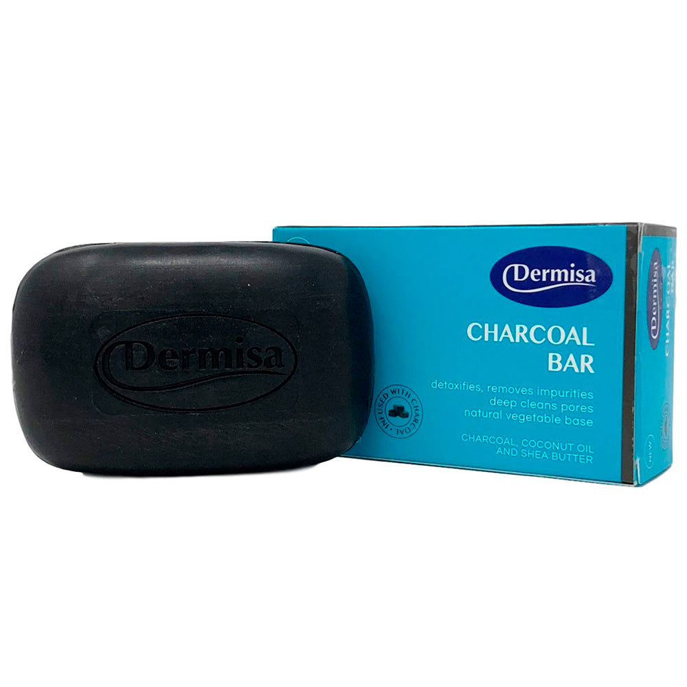 Dermisa Skin Fade Cream 1.78 Oz / 50 g. (Pack of 2) + Dermisa Charcoal Bar 3 Oz / 85 g.