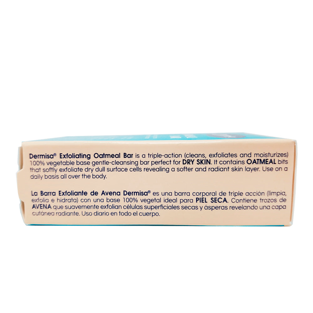 Dermisa Oatmeal Bar 3 Oz / 85 g. Pack of 2