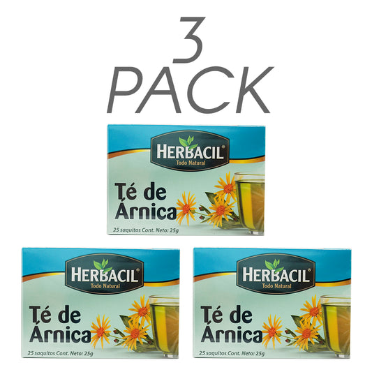 Herbacil Arnica Tea 25-Bags 0.88 Oz / 25 g. 3 Pack