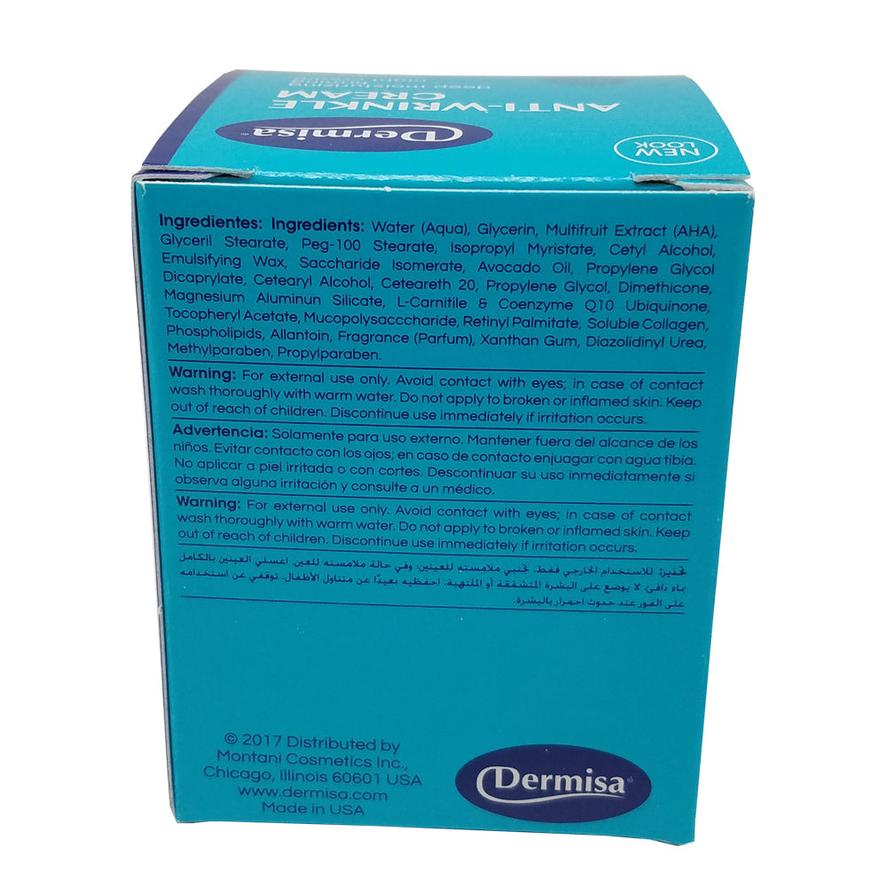 Dermisa Anti-Wrinkle Cream Cell 1.5 Oz / 42 G. - Pack of 4