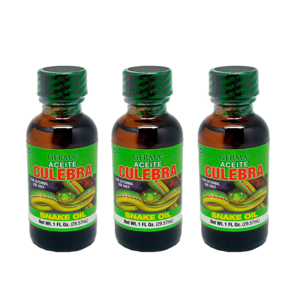 Germa Snake Oil / Aceite de Culebra 1 Oz - Pack of 3