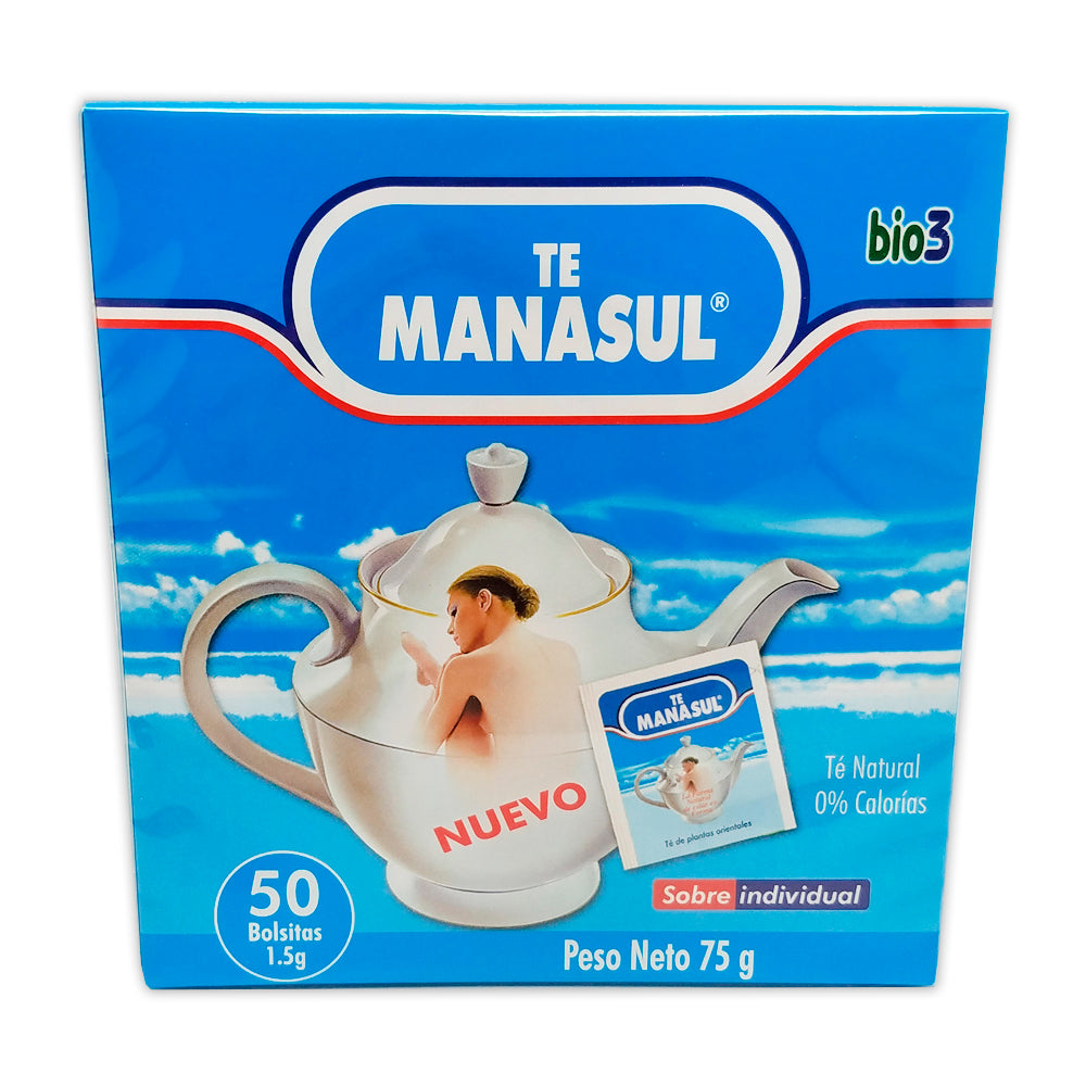 Manasul Tea 50 Bags. 2.64 Oz / 74 gr. Pack of 6