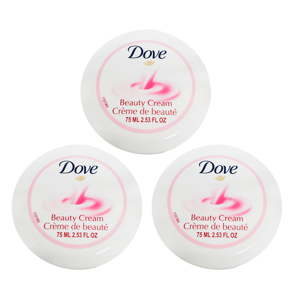 Dove Beauty Cream Pink 2.53 FO. Pack of 3