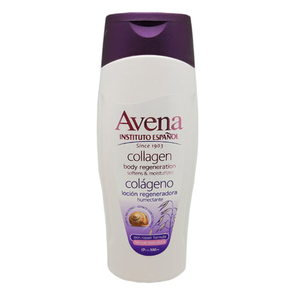 Instituto Español Avena Collagen Hand & Body Lotion 17 Fl Oz.