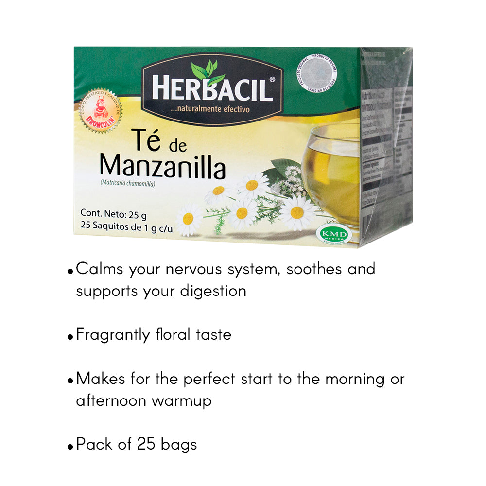 Herbacil Tea Kit, Artichoke 0.88 Oz + Pineapple 1.76oz + Chamomile 0.88 Oz