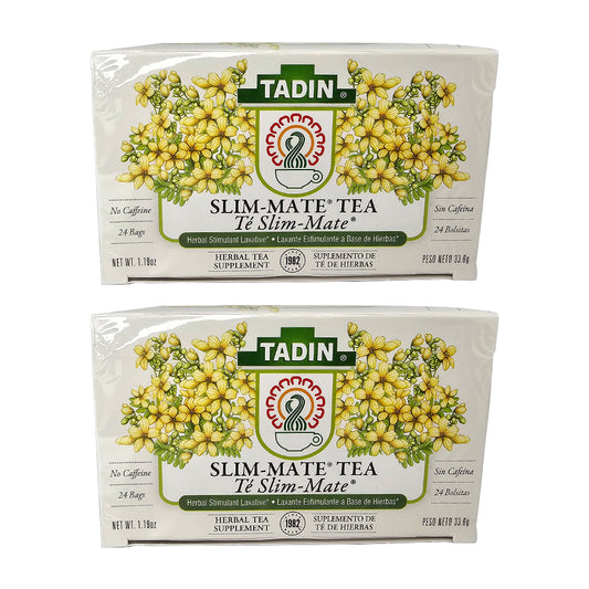 Tadin Tea Slim-Mate. 24 Bags. 1.18 Oz - Pack of 2