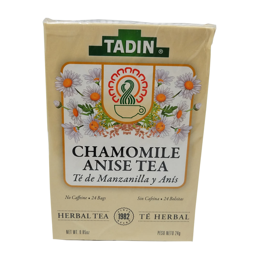 Tadin Chamomille Anise Tea. 24 Bags. Pack of 3