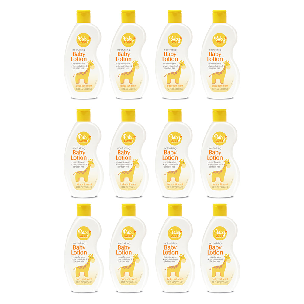 Baby Love Baby Lotion 12 Oz. Pack of 12