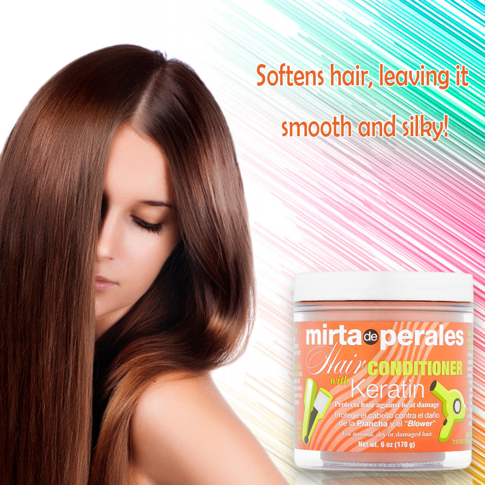 Mirta De Perales Keratin Hair Conditioner 6 Oz.