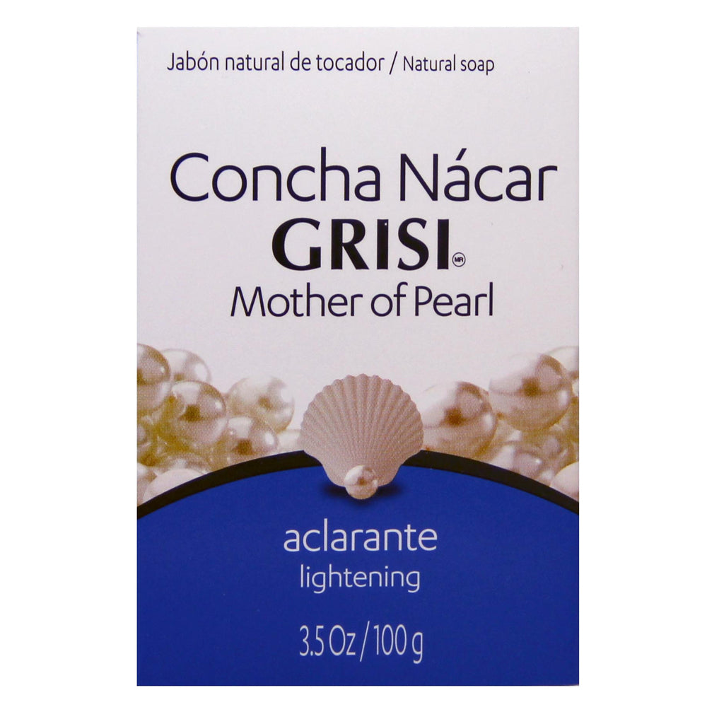 Grisi Soap Jabon Concha Nacar 3.5Oz/100g (Each), TriPack, Pack of 3