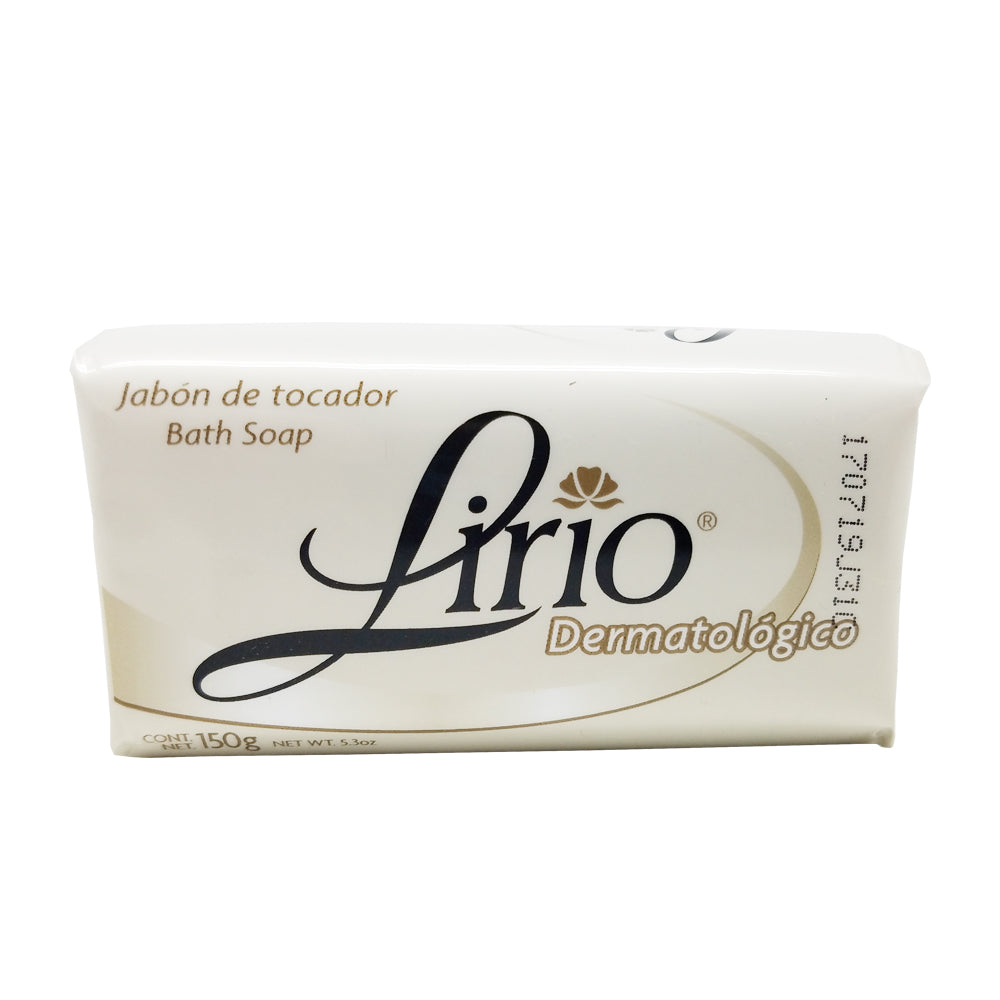 Lirio - Dermatologico Bar Soap 5.3 Ounces. Pack of 6