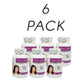 Colageina 10 by Victoria Ruffo, Collagen & Vitamin C 60 caps. Pack of 6