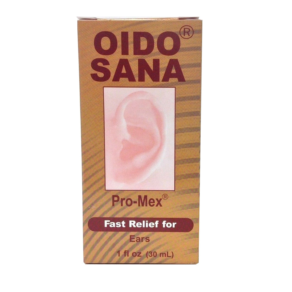 Promex Oido Sana. Ear Drying Solution. Itch, Pain and Swimmer's Ear Relief. 1 oz