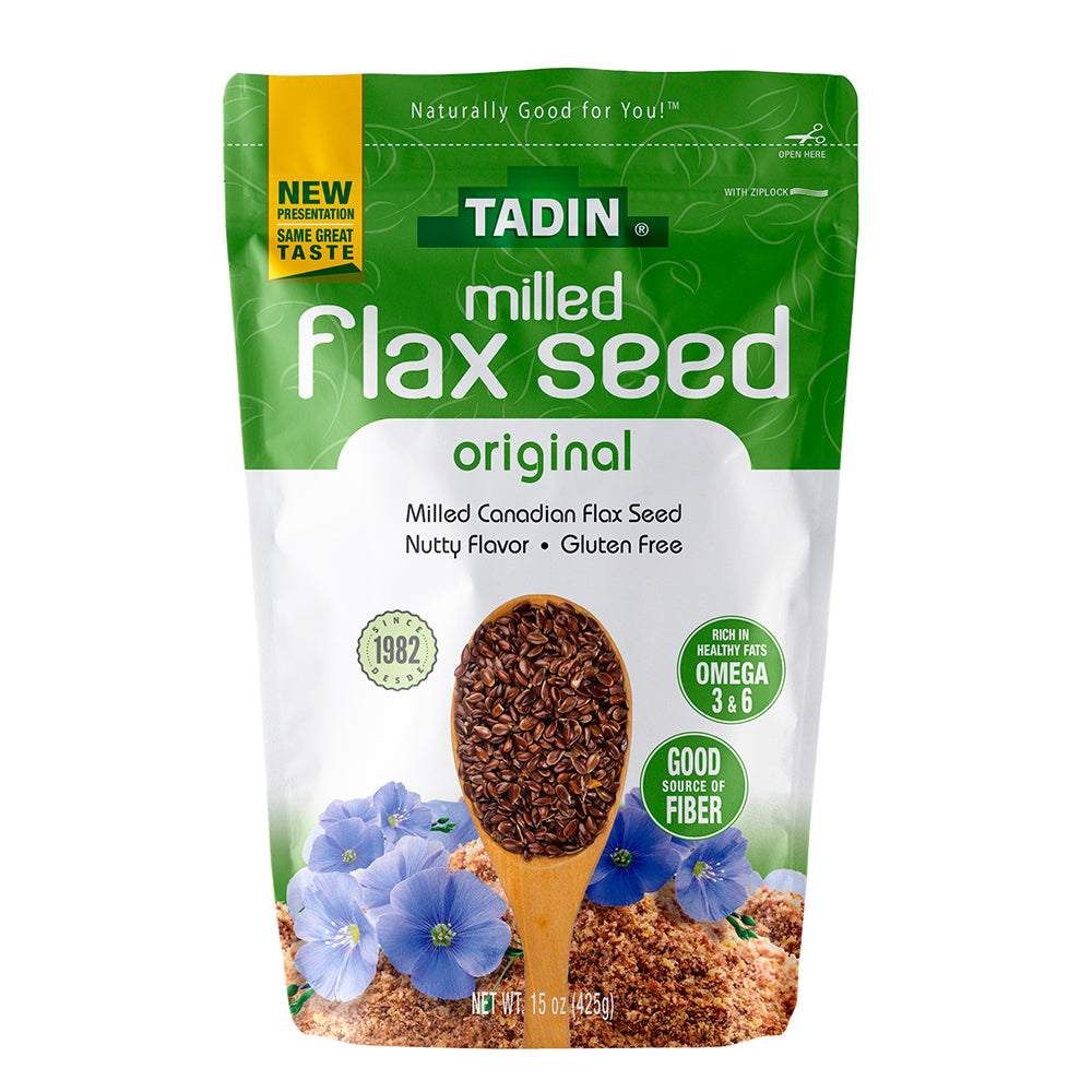 Tadin Milled Flax Seed Rich in Omega 3 & 6, 15 Oz