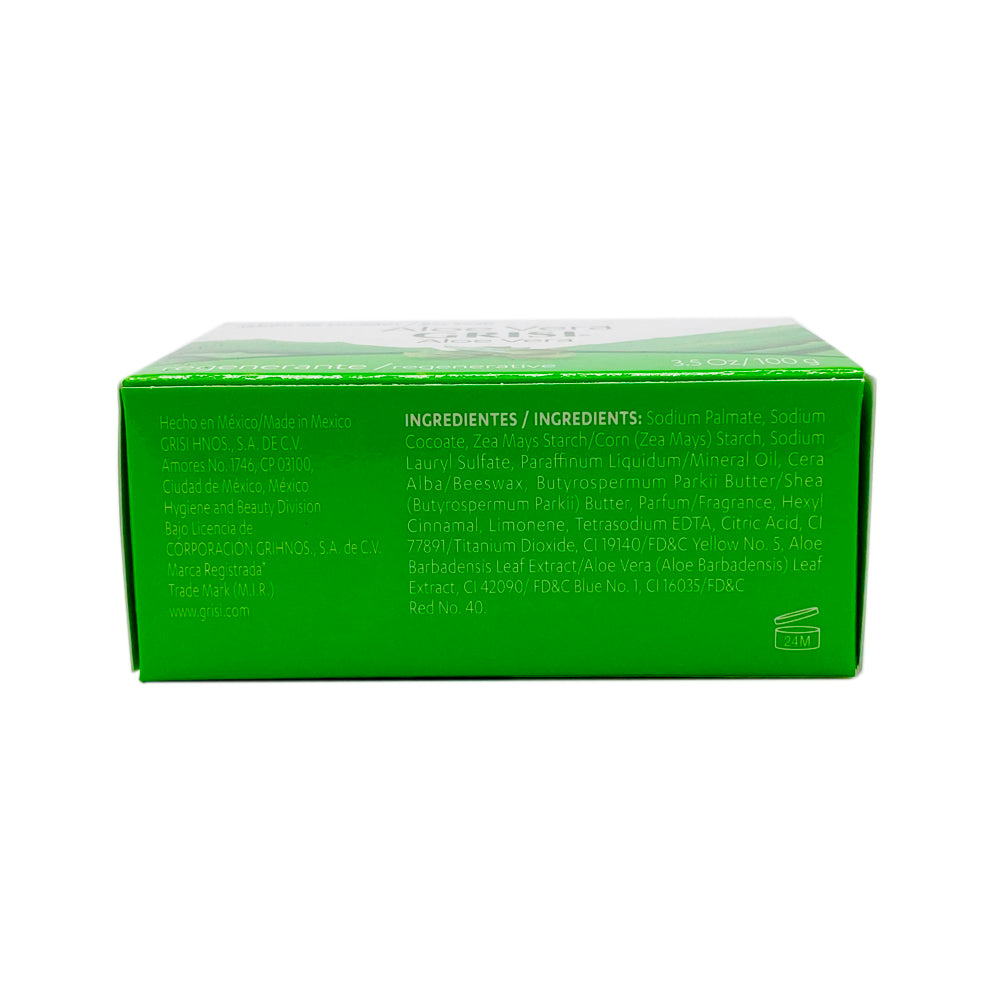 Grisi Bar Soap. Savila / Aloe Vera. 3.5 Oz