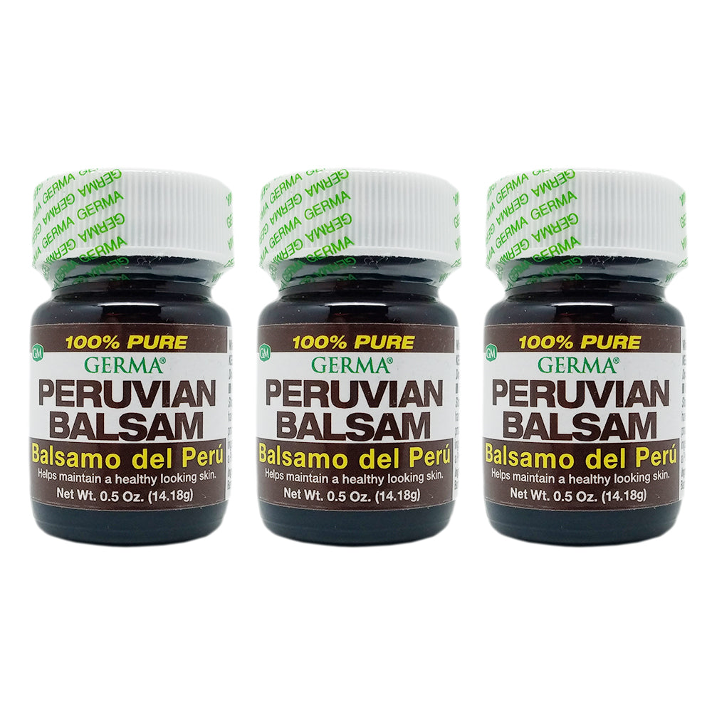 Germa Peruvian Balsam/Balsamo de Peru 0.5 Oz. Pack of 3