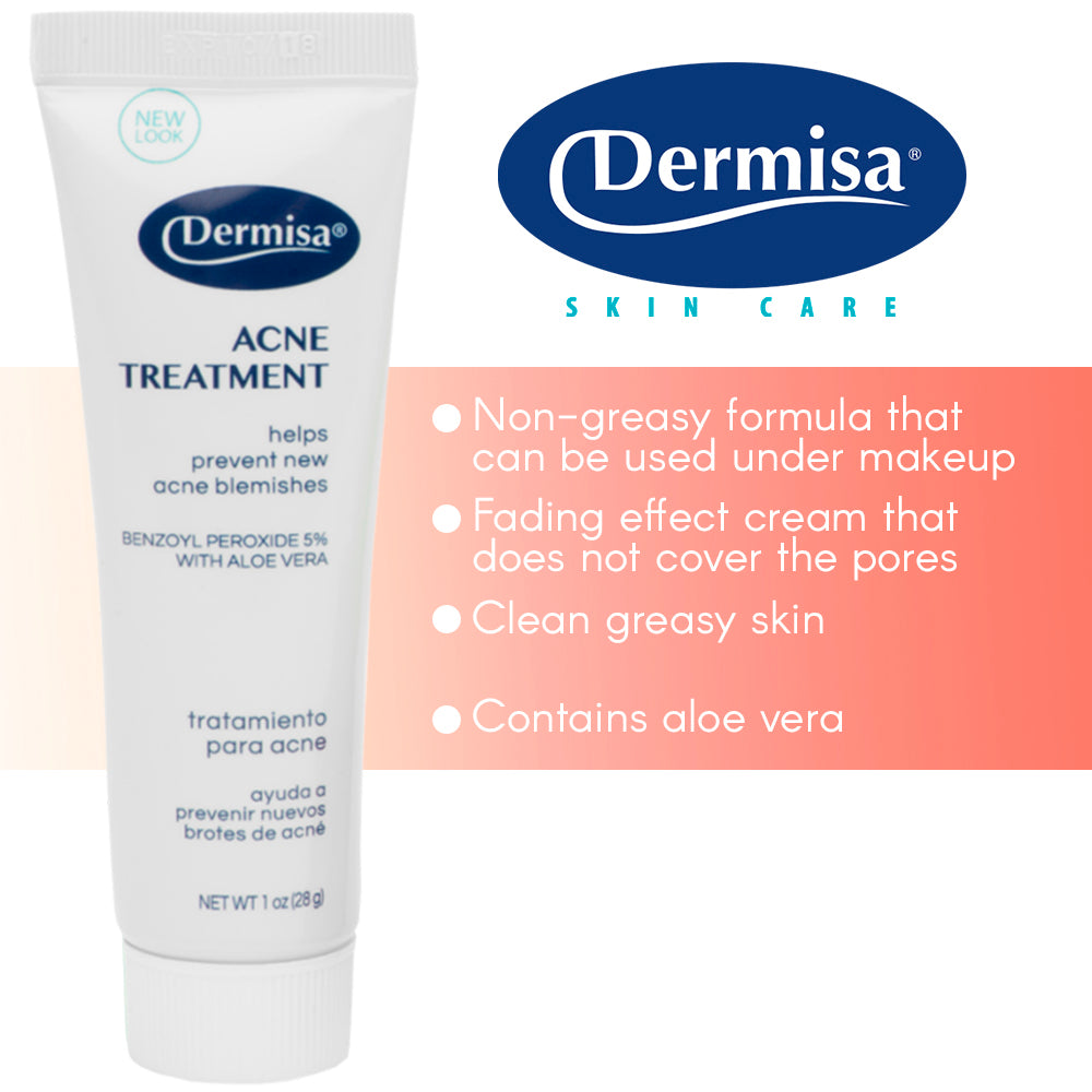 Dermisa Acne Treatment 1 Oz / 28 g. - Pack of 4