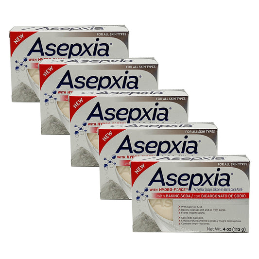 Asepxia Deep Pore Cleanser With Baking Soda. Pack of 5