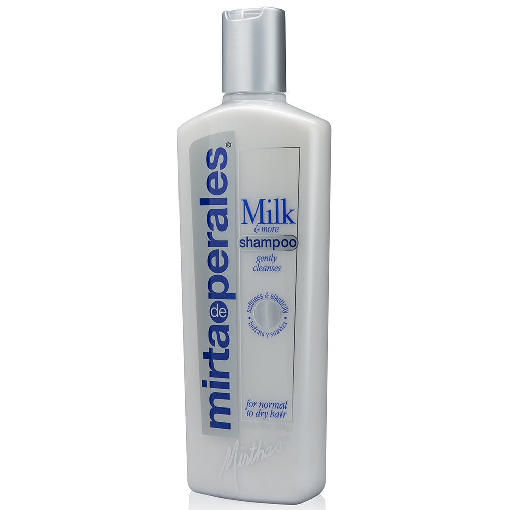 Mirta De Perales Milk Shampoo, Milk Proteins, For Dry Hair 8 Oz.