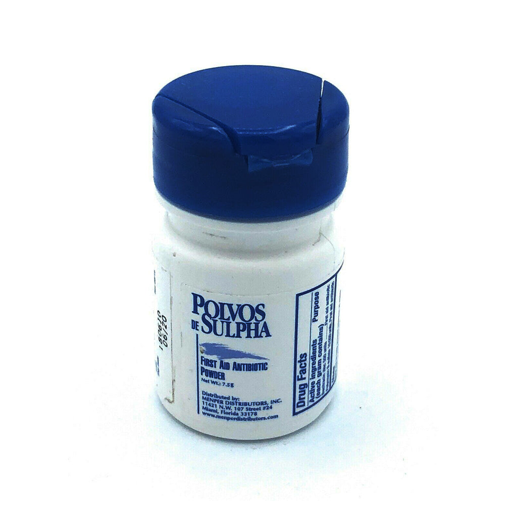 Polvos de Sulpha Antibiotic Powder 0.90 Oz - Pack of 3