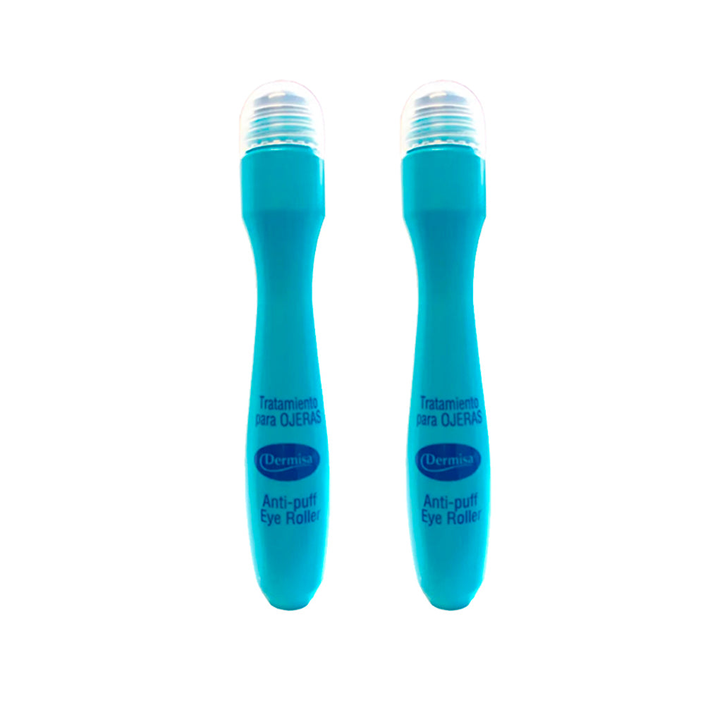 Dermisa Anti-puff Eye Roller 0.5 Fl Oz / 15 ml. Pack of 2