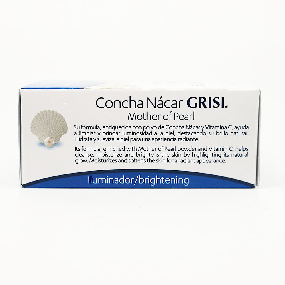 Grisi Bar Soap Jabon Concha Nacar 3.5Oz/100g