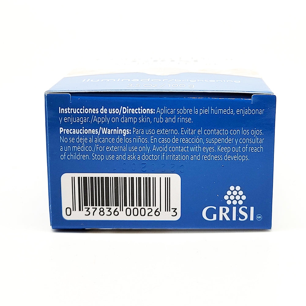 Grisi Bar Soap Jabon Concha Nacar 3.5Oz/100g