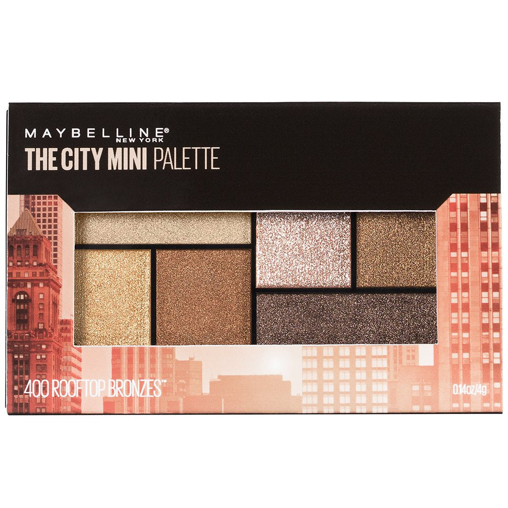 Maybelline The City Mini Eyeshadow Palette Rooftop Bronzes 0.14 Oz
