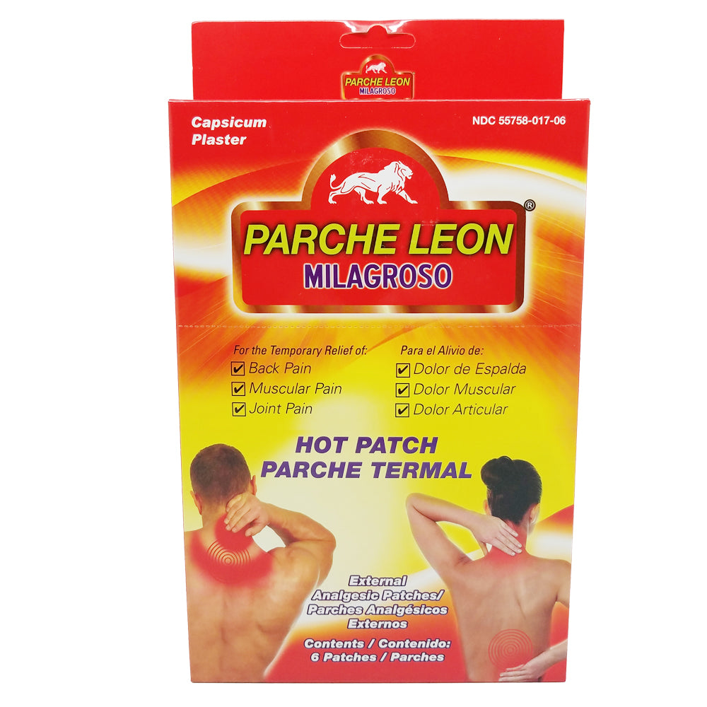 Parche de Leon Hotpatch. Pack of 6