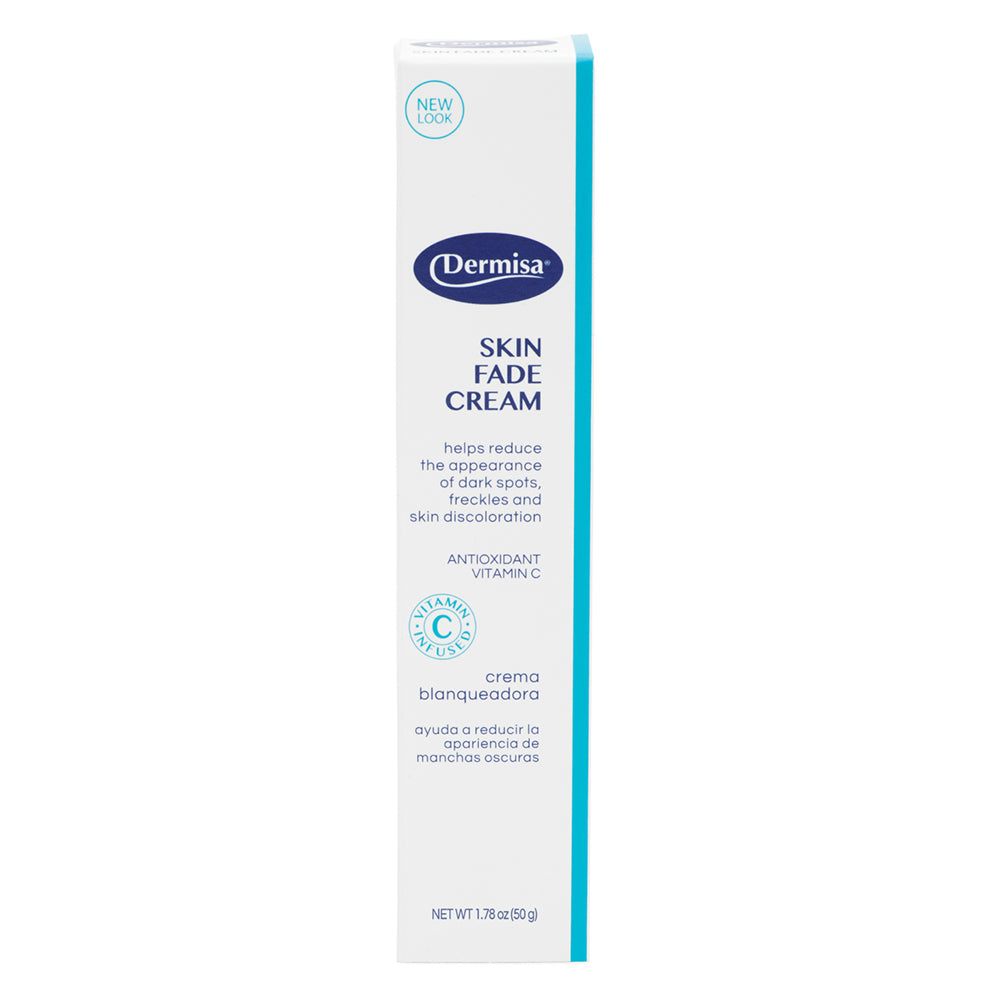 Dermisa Skin Fade Cream,1.78 Oz / 50 g. Pack of 3,+ Free Dermisa Hand Cream 3 Oz.