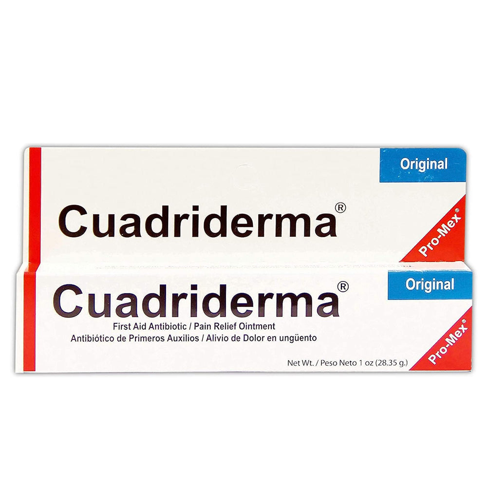 Cuadriderma Antibiotic Cream, 1 Ounce - Pack of 3