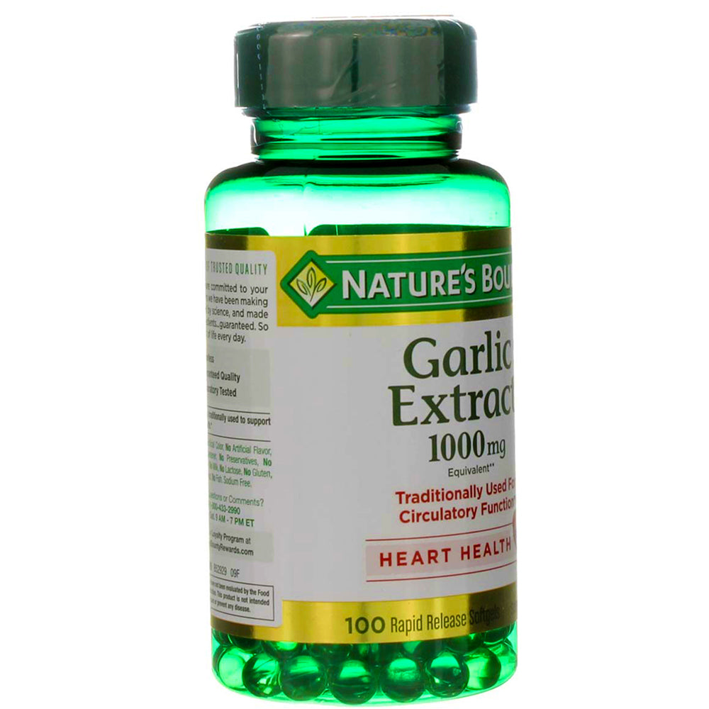 Natures Bounty #2326 Odorless Garlic 100Ct