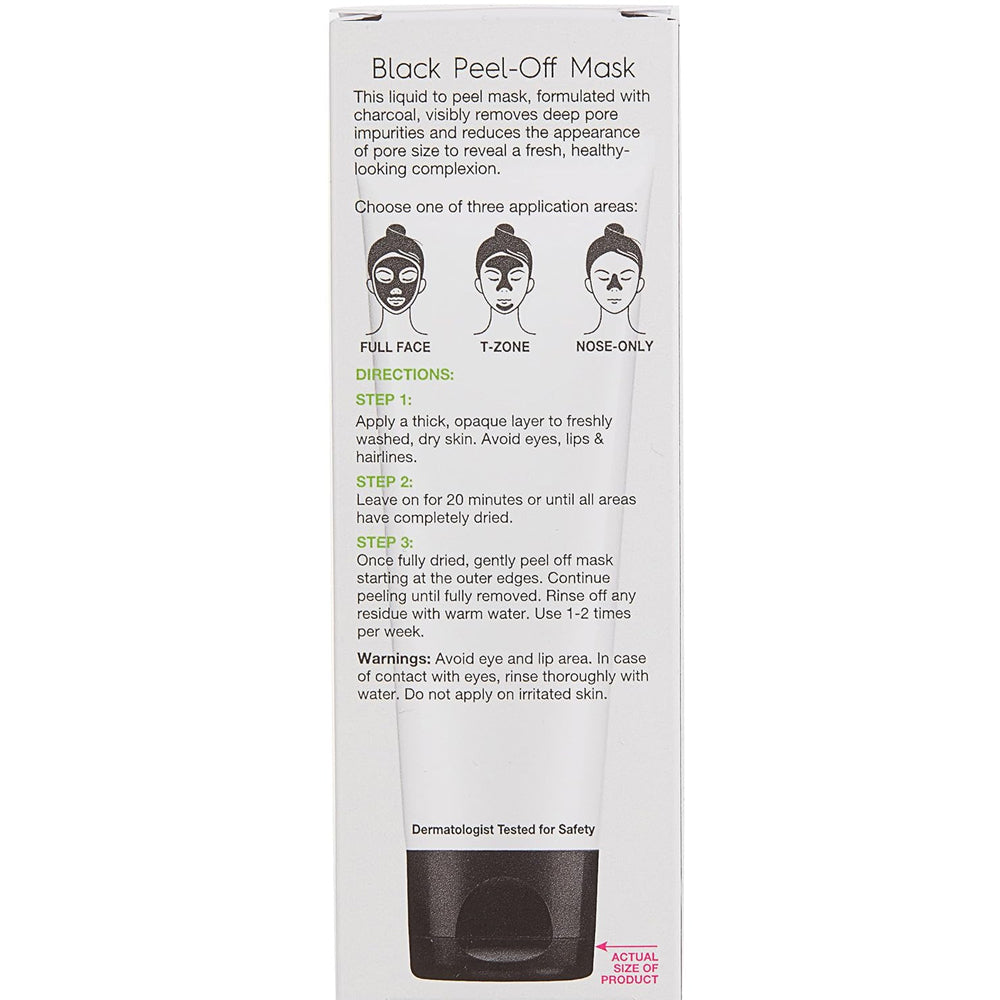 Clean+ Detox Black Peel Off Mask : Clean+ Detoxifying Ploff Mask