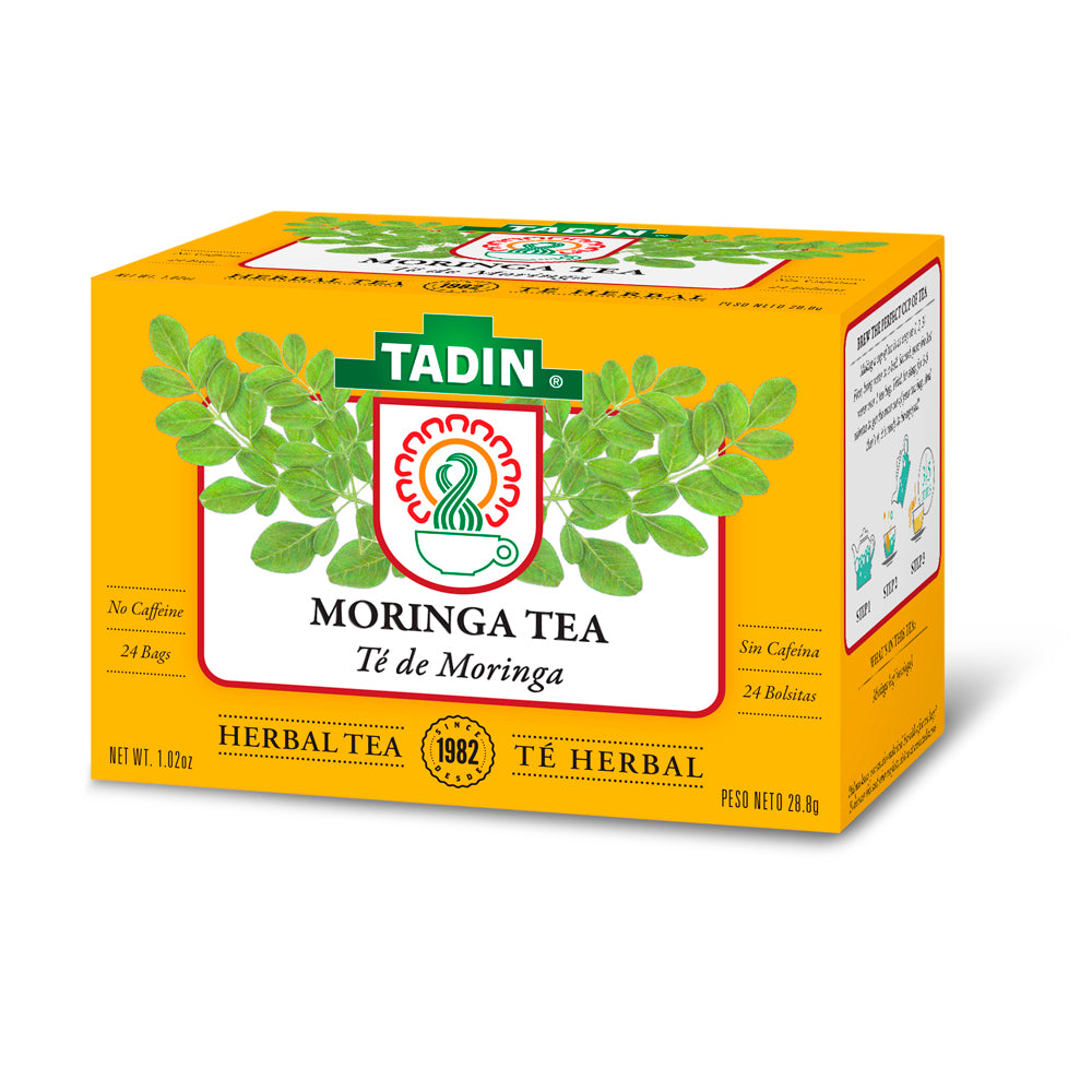 Tadin Tea Moringa. 24 Bags. 1.02 Oz. Pack of 3