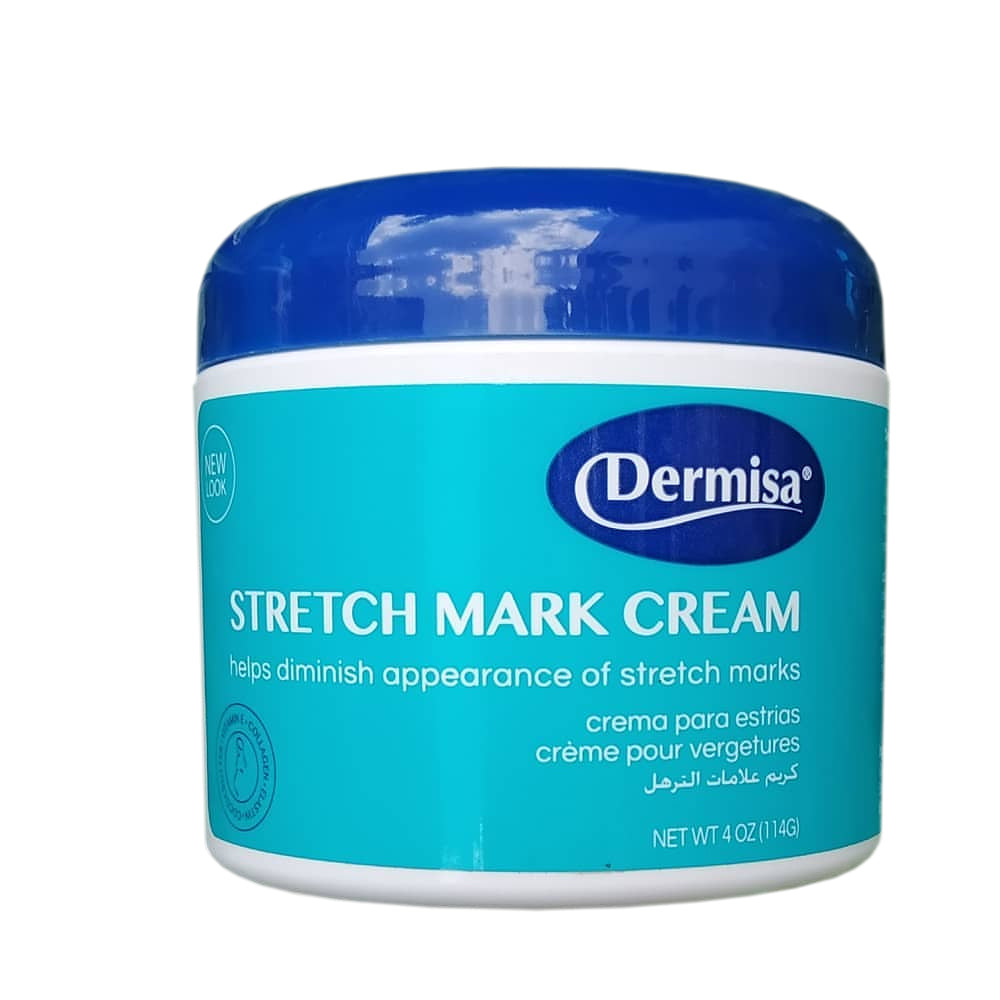 Dermisa Stretch Mark Cream 4 Oz / 114 g. - Pack of 6