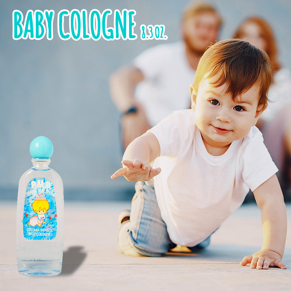 PMB Para mi Bebe Blue Cologne Colonia Azul 8.3 oz. - Pack of 6