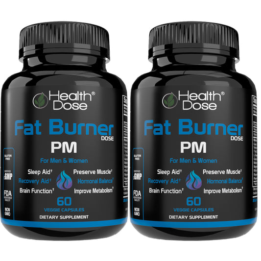 Health Dose Fat Burner - PM Nighttime - Pack of 2