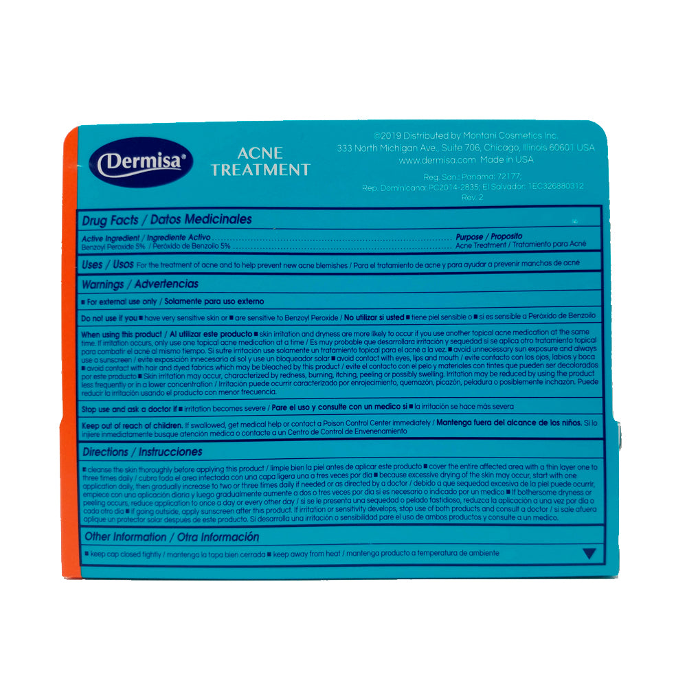 Dermisa Acne Treatment 1 Oz / 28 g. - Pack of 3