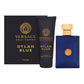 Versace Dylan Blue M 2Pcset 3.4 Edt Spray / 3.4 Sgel *Picture Box*