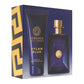 Versace Dylan Blue M 2Pcset 3.4 Edt Spray / 3.4 Sgel *Picture Box*