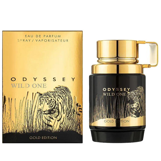Armaf Men's Odyssey Wild One Gold Edition EDP Spray 3.4 oz Fragrances