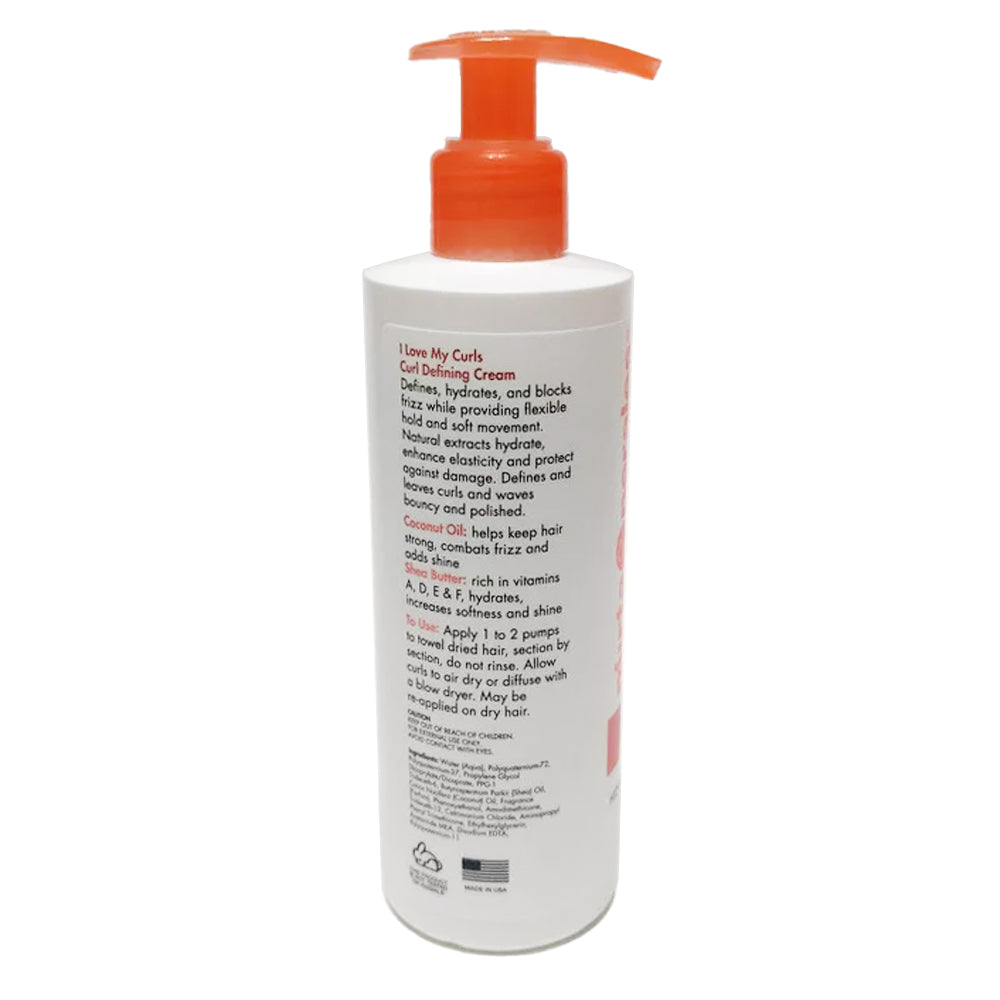 Mirta de Perales Love My Curls Hair Cream. With Coconut Oil & Shea Butter. 8 oz